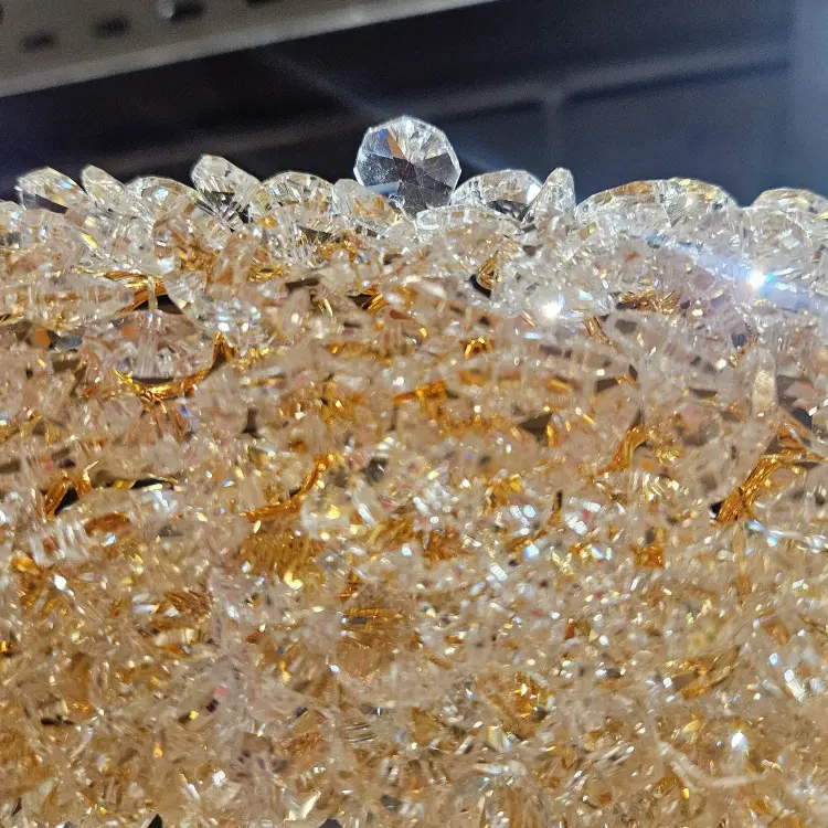 Люстра Lorella Round Gold D80