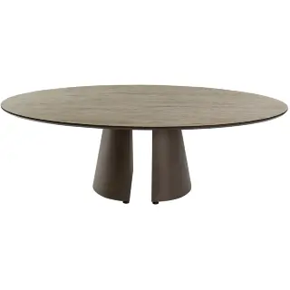 Samara Приставной столик цвет каменный/коричневый