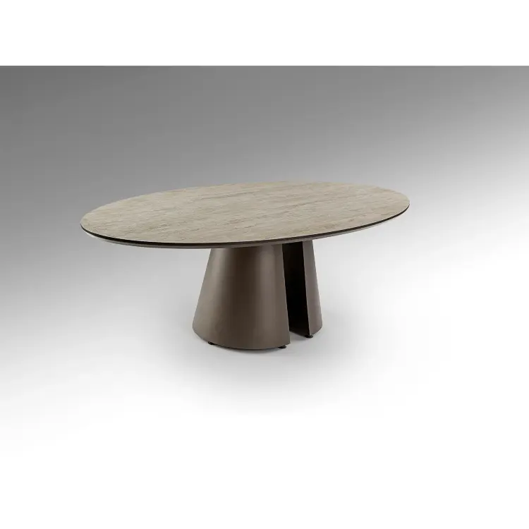 Samara Приставной столик цвет каменный/коричневый