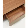 Vedrana Тумба под ТВ из орехового шпона со стальными ножками 195 x 35 см