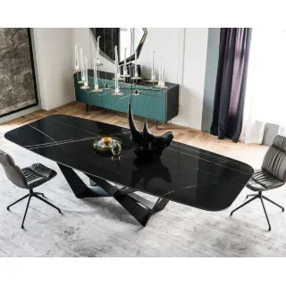 Стол обеденный Scorpio Marble Black