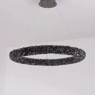 Люстра Lorella Round Black D80