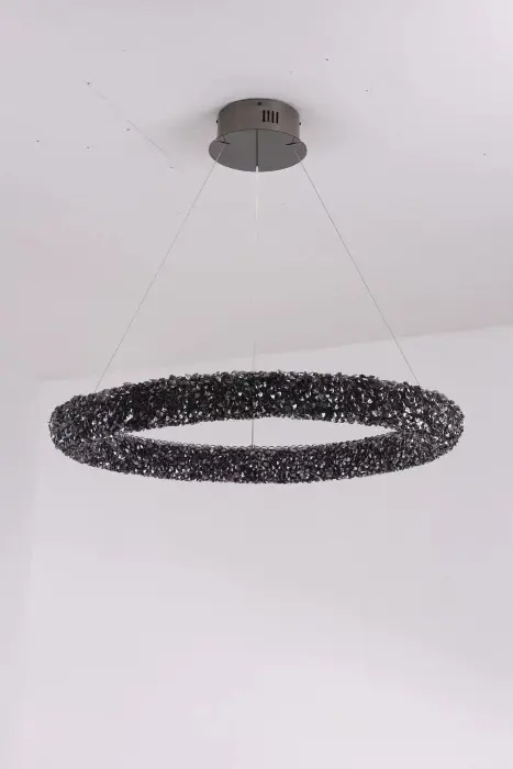 Люстра Lorella Round Black D80