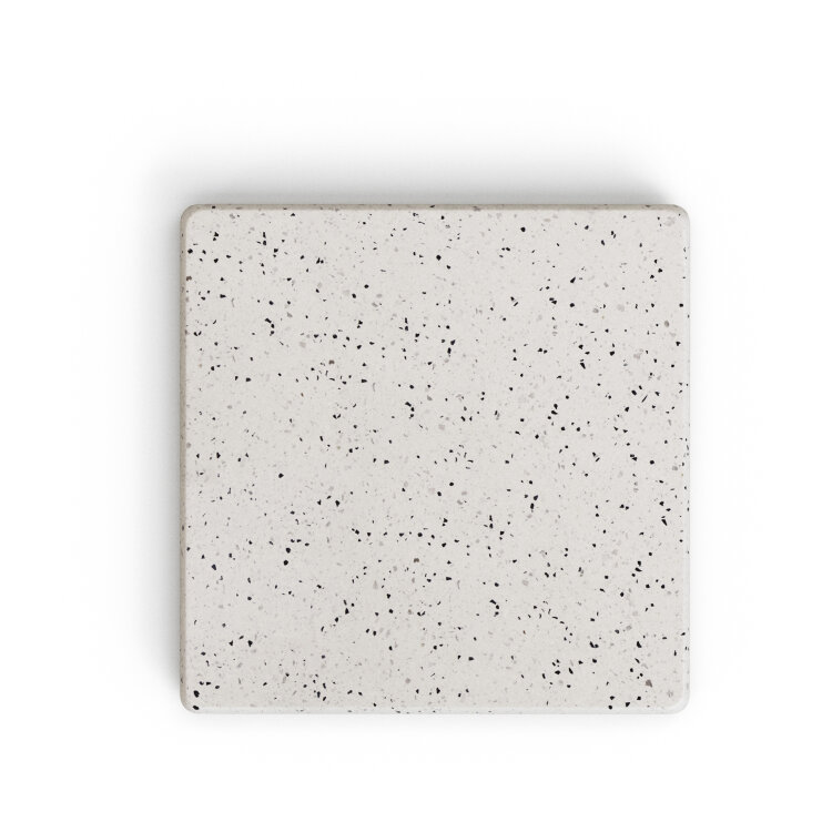 Журнальный столик Saura со столешницей из белой терраццо