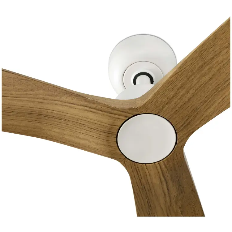 Потолочный вентилятор OUTWOOD L Ш1500MM белый/светлый дуб 3 PALAS IP44 TUYA