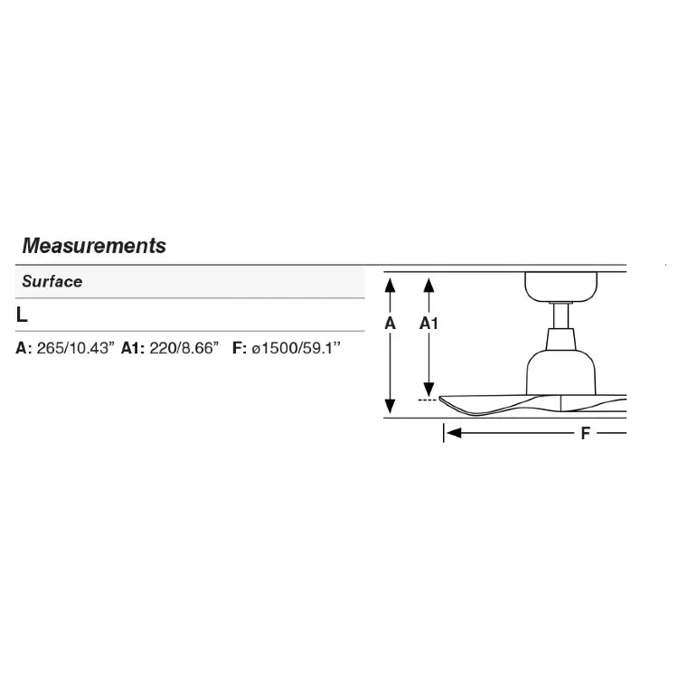 Потолочный вентилятор OUTWOOD L Ш1500MM белый/светлый дуб 3 PALAS IP44 TUYA