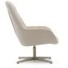 Jaspe Вращающееся кресло бежевого цвета с серой отделкой металла