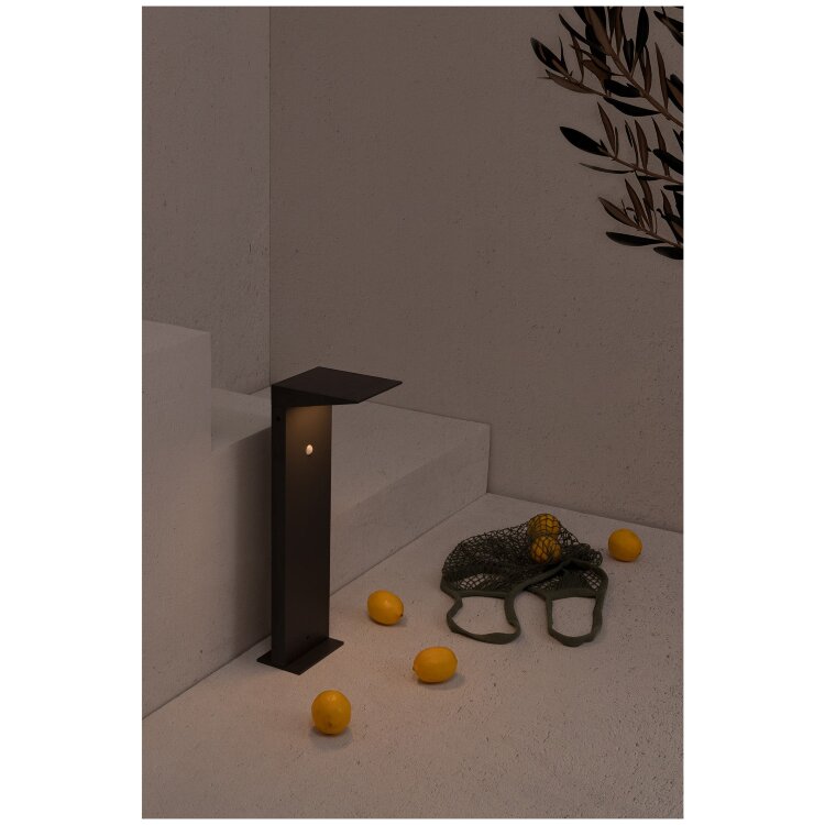 Уличный светильник Soleil темно-серый