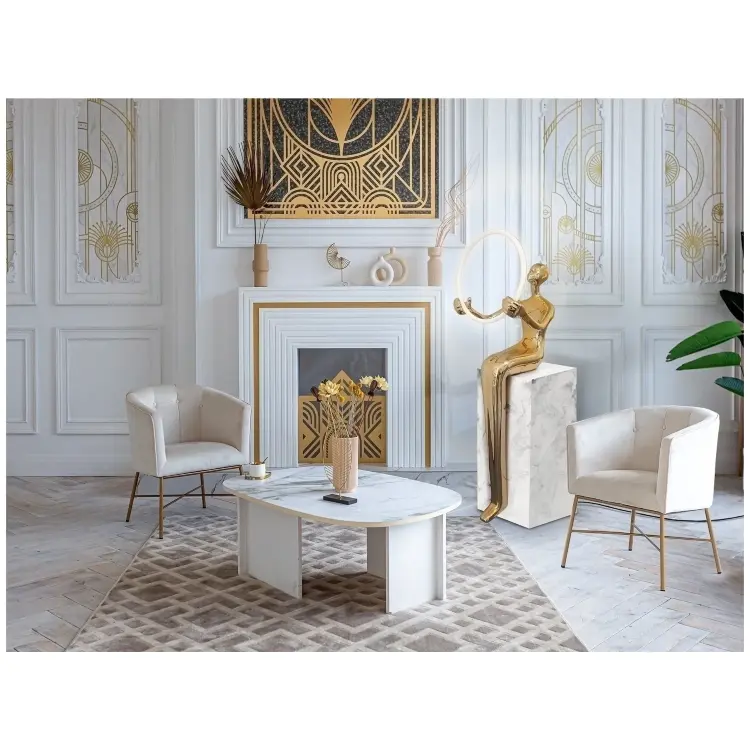 Фигура с обручем 1L золотая