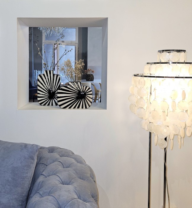 Ваза Shell grain ceramic