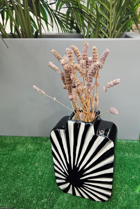 Ваза Shell grain ceramic