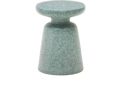 Приставной столик Mesquida из зеленого терраццо Ø 39