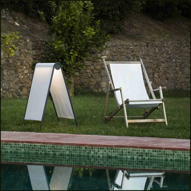 Торшер уличный Cadaques бежевый