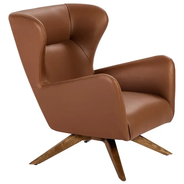 Поворотное кресло из искусственной кожи SF-801E /5038