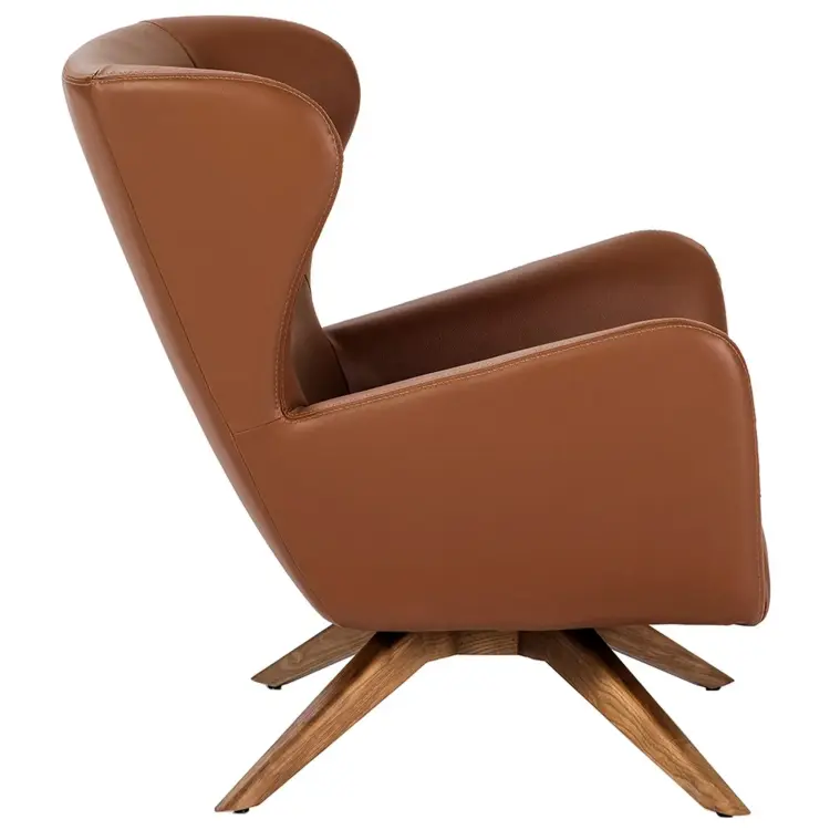 Поворотное кресло из искусственной кожи SF-801E /5038