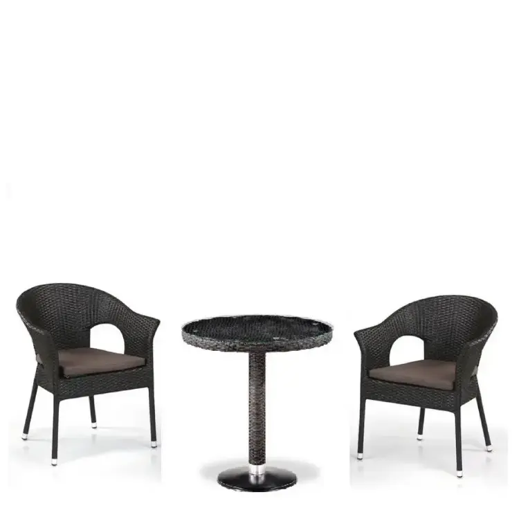 Кофейны комплект плетеной мебели T601/Y79A-W53 Brown (2+1)