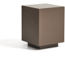 Уличный столик Rustella из коричневого бетона, 35 x 35 см