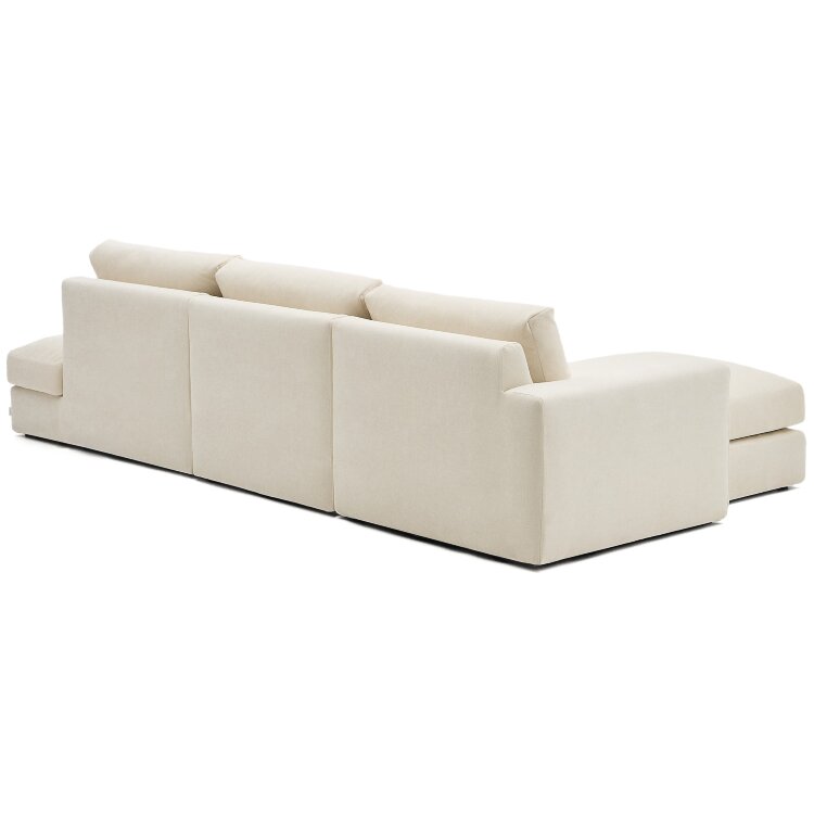 Alea 5-местный модульный диван с левым шезлонгом и съемным чехлом 340 см