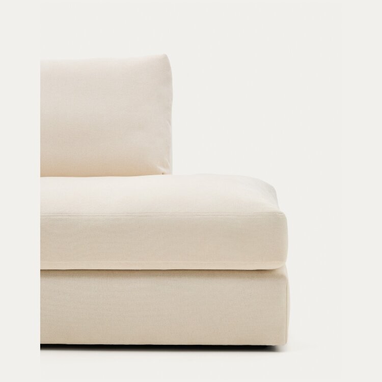 Alea 5-местный модульный диван с левым шезлонгом и съемным чехлом 340 см