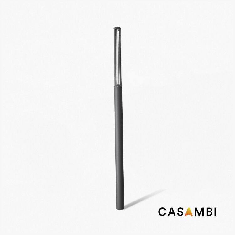 Screen 3700 Лампа на столбе темно-серого цвета 4000K 180° CASAMBI