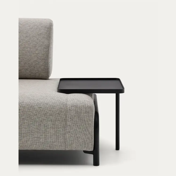 Диван 3 местный Compo с подносом бежевый