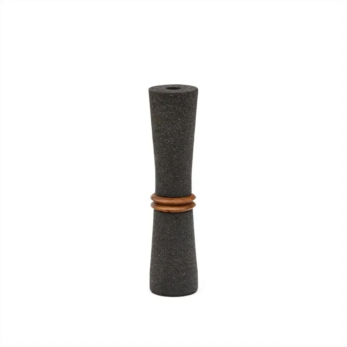 Naro Ваза из камня с 2 кольцами 30 см