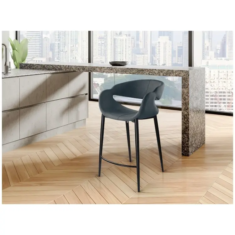 Giro II Полубарный стул темно-синий