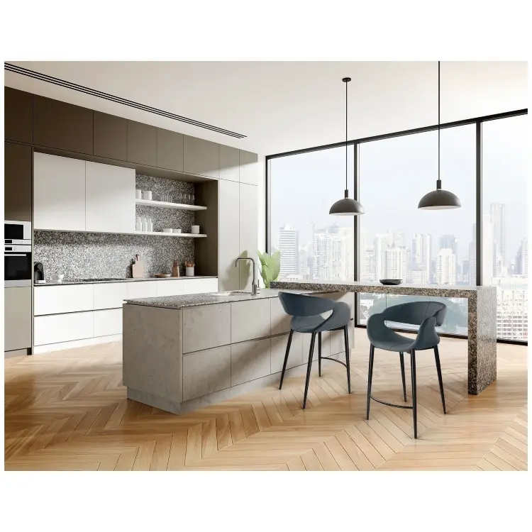 Giro II Полубарный стул темно-синий