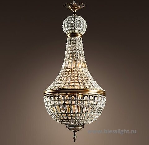 Потолочная люстра 19th c. French Empire Crystal