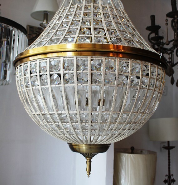 Потолочная люстра 19th c. French Empire Crystal