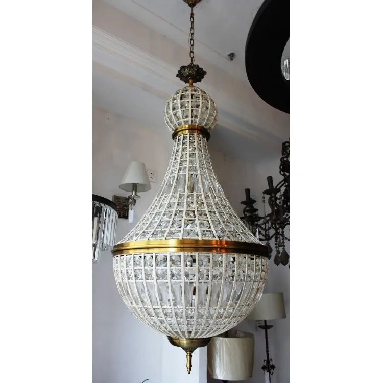Потолочная люстра 19th c. French Empire Crystal