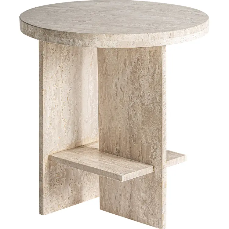 Приставной столик Thiennes 36370 из травертина