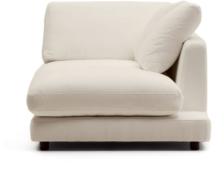 Gala Кушетка с правым подлокотником бежевая 193 х 105 см