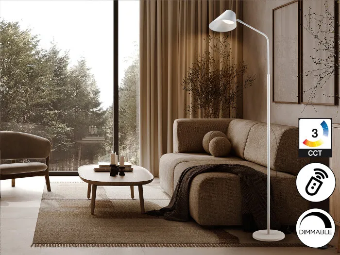 Esino Торшер 1L белый