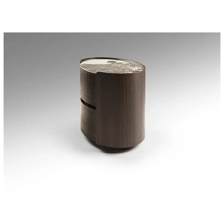 Enoc Прикроватная тумбочка темный дуб