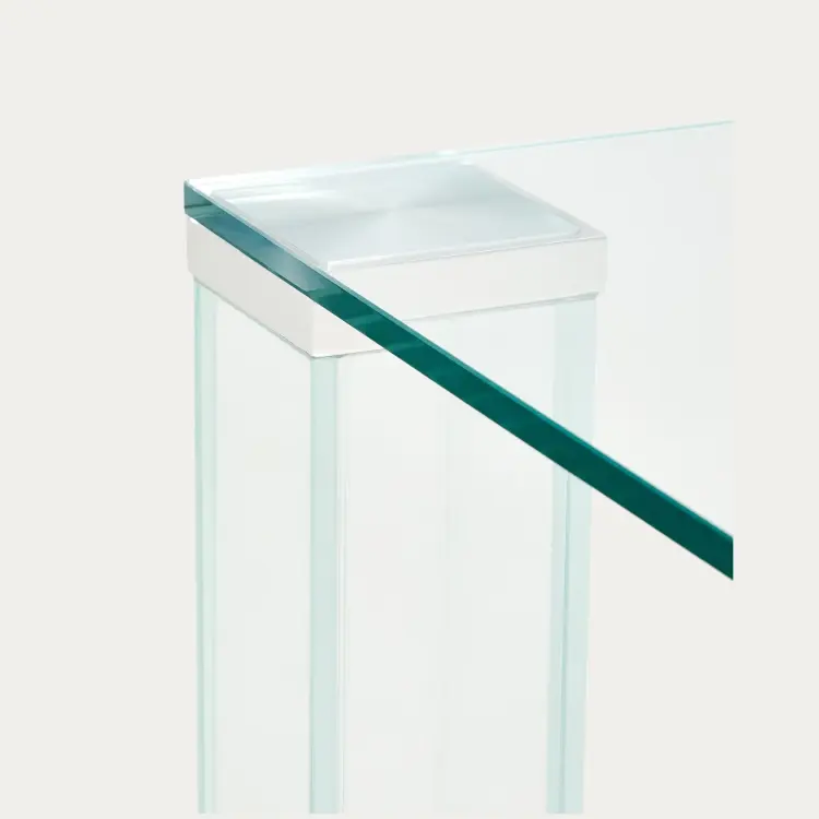 Стол Adularia из прозрачного закаленного стекла 200 x 100 см