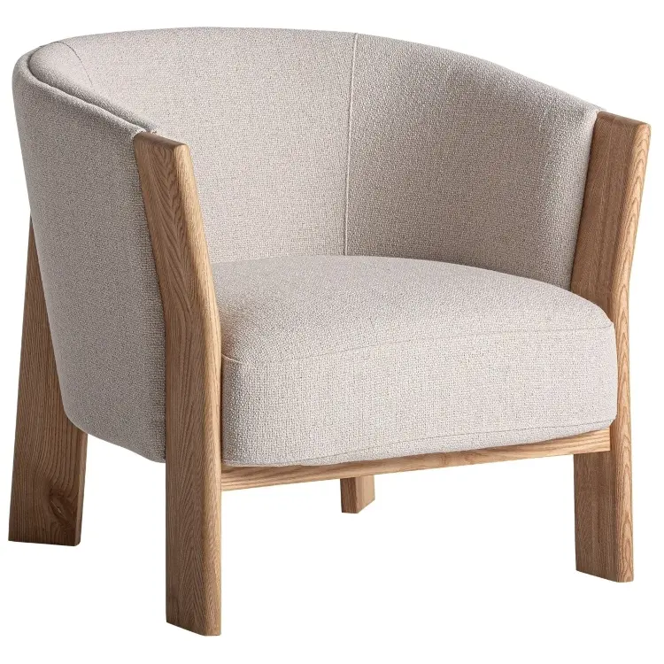 Кресло Nara бежевое