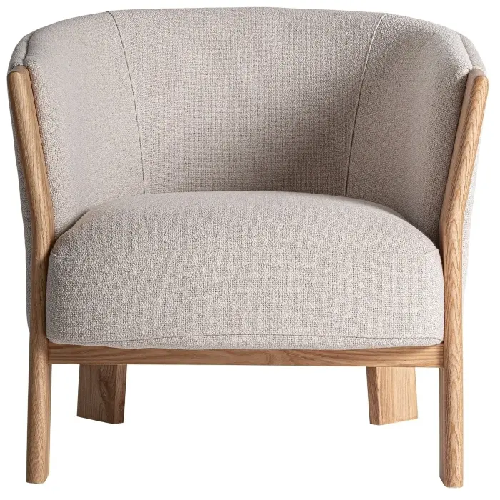 Кресло Nara бежевое