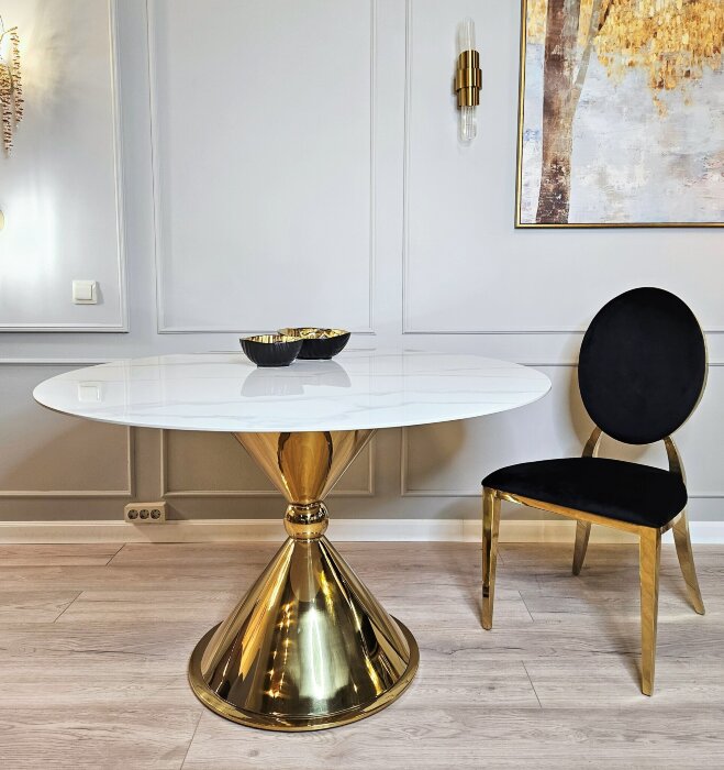 Стол обеденный белый Caracas Dining Table