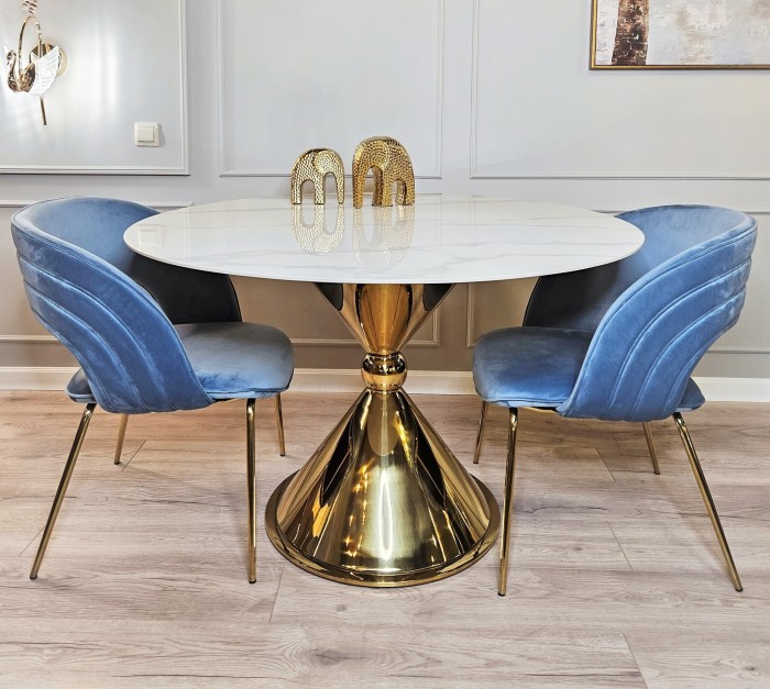 Стол обеденный белый Caracas Dining Table