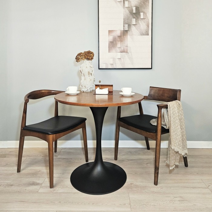 Стол обеденный Tulip Round Walnut