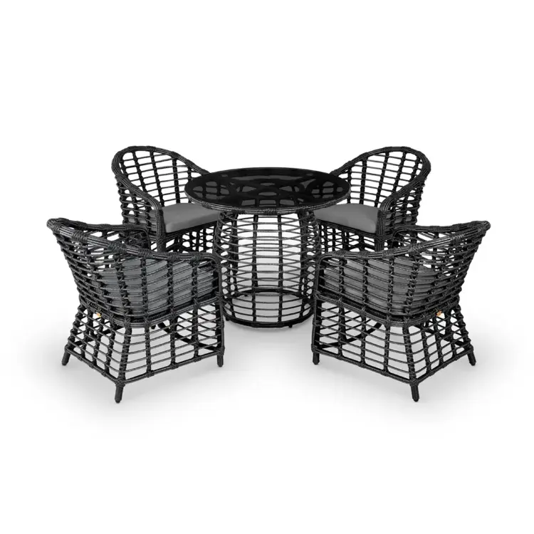 Комплект МИРО Черный металлик