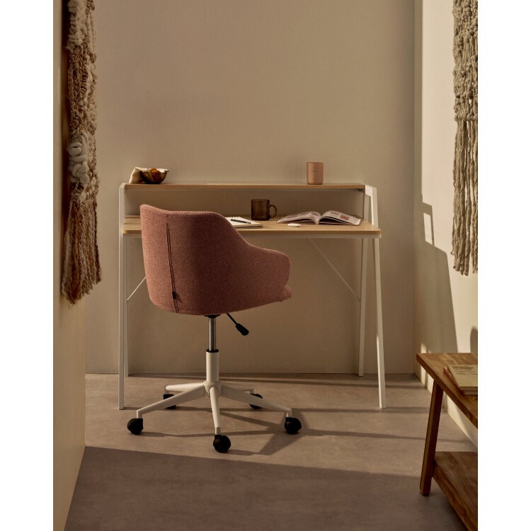 Офисное кресло Einara розовое