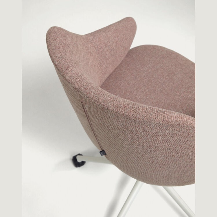 Офисное кресло Einara розовое