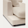 Gala Кушетка с левым подлокотником бежевая 193 х 105 см