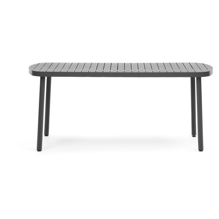 Joncols Уличный алюминиевый стол с серой отделкой 180 x 90 см