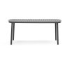 Joncols Уличный алюминиевый стол с серой отделкой 180 x 90 см