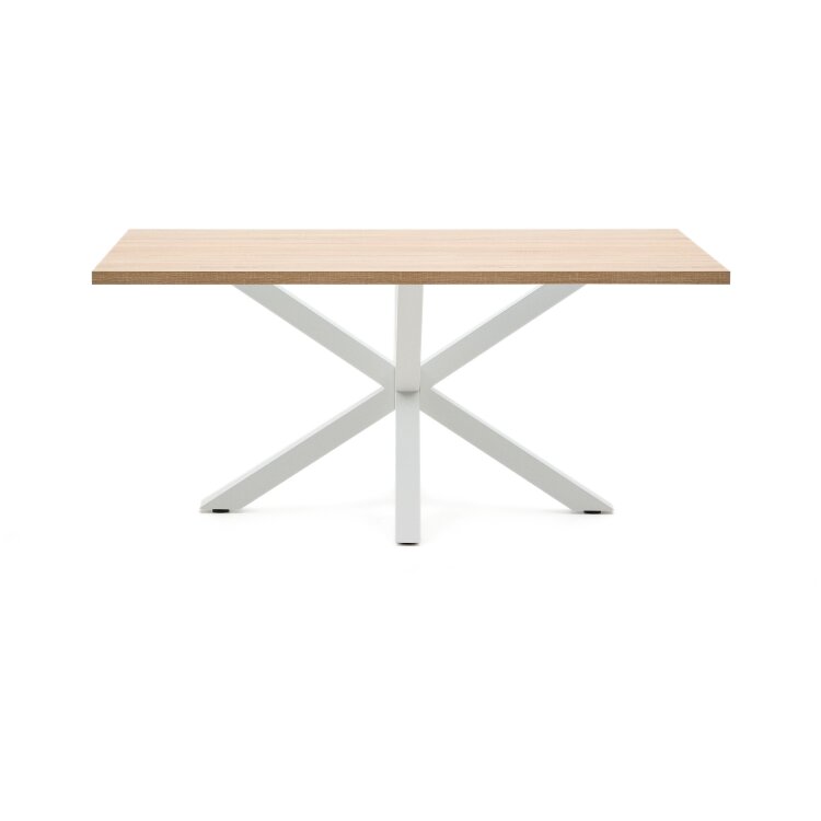 Стол Arya 160x100 белый натуральный