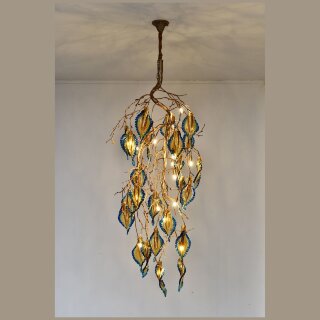 Люстра Peacock Tail Copper