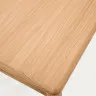 Раздвижной стол Lenon из натурального массива дуба и шпона 160(240)x90